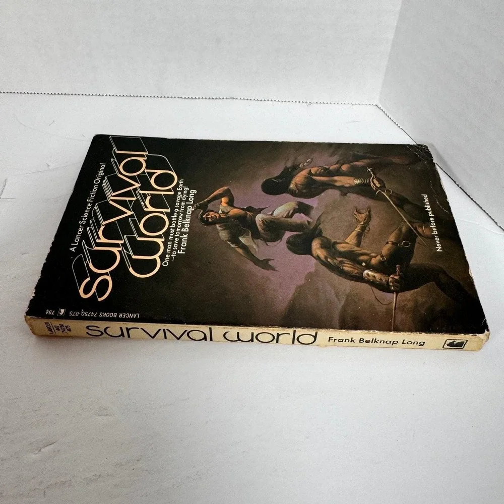 Survival World Frank Belknap Long 1971 First Edition Sci-Fi Lancer Books